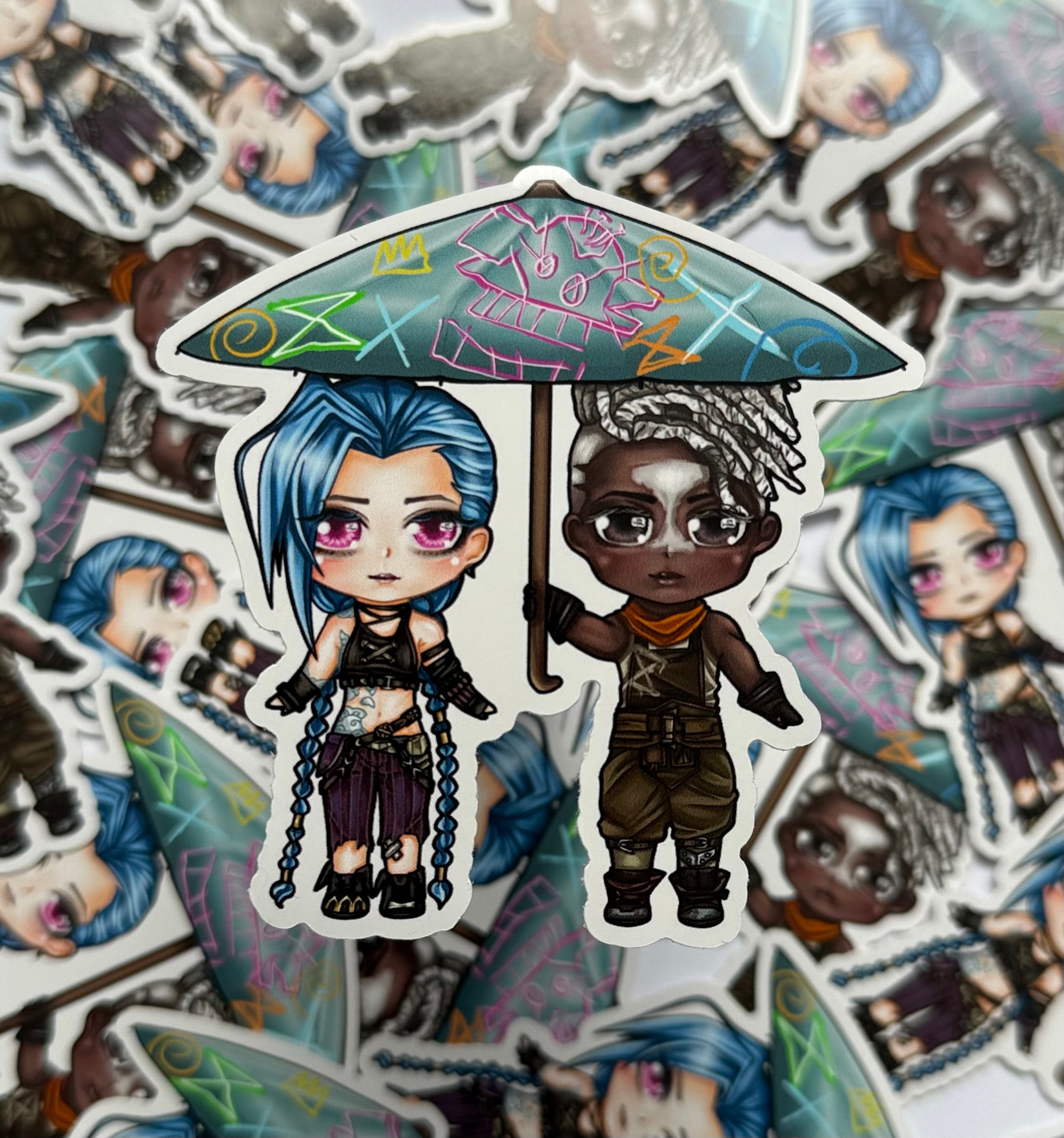 Timebomb umbrella sticker