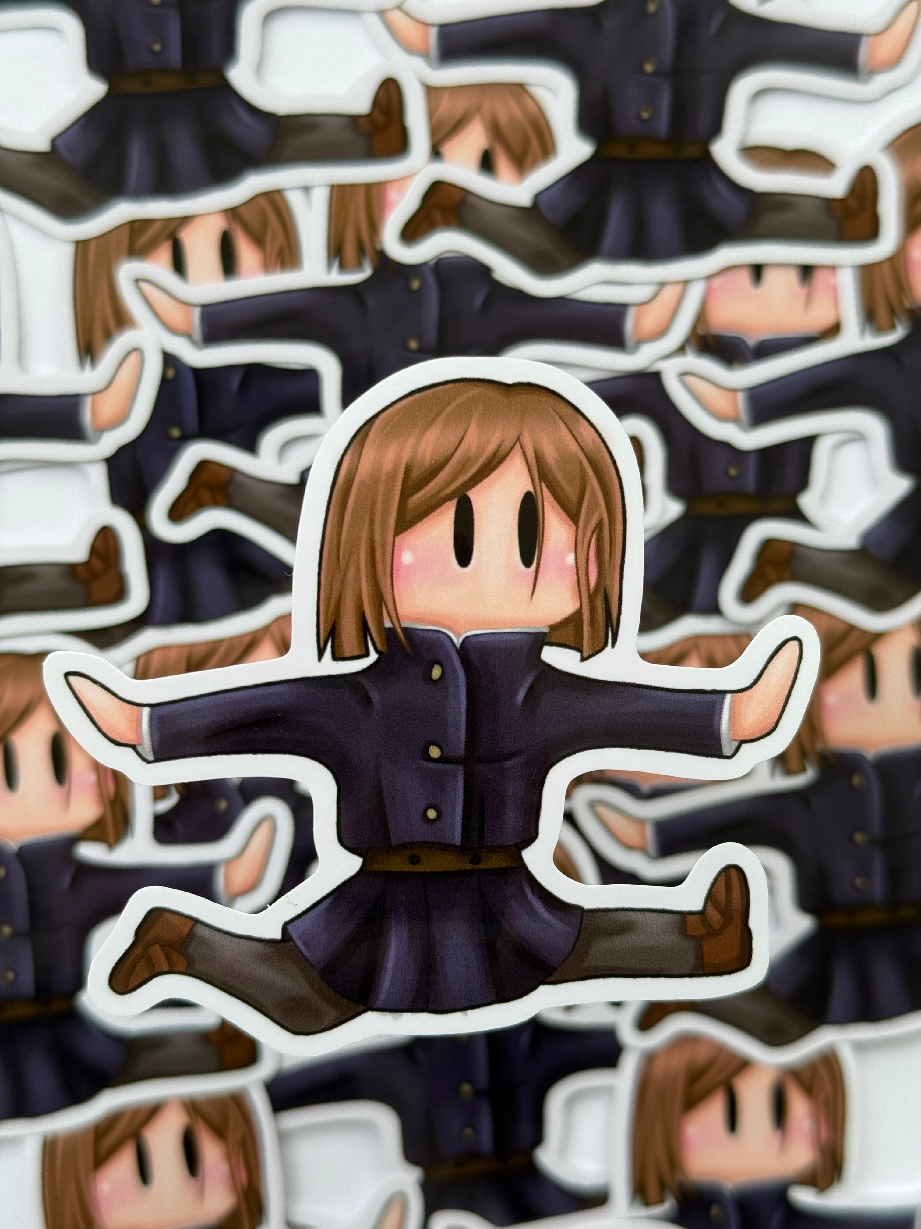 Jumping sorcerer sticker (hammer)