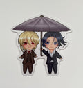 Detective anime stickers