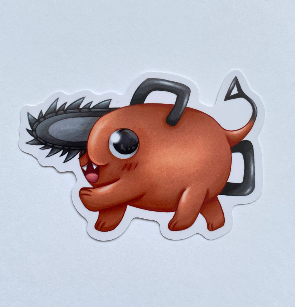 Devil dog sticker