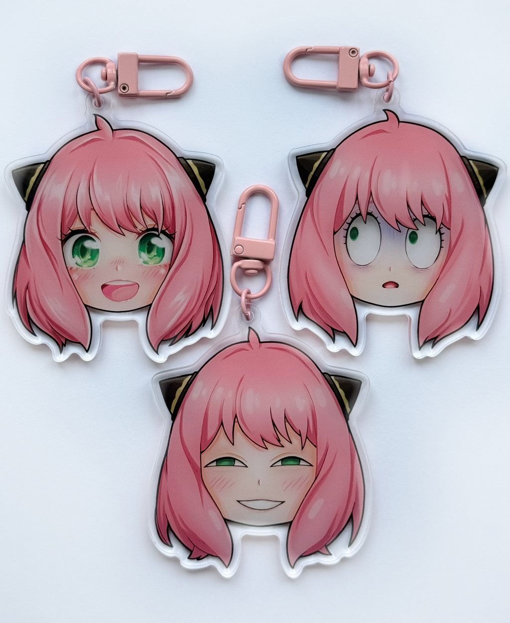 Telepath girl keyrings
