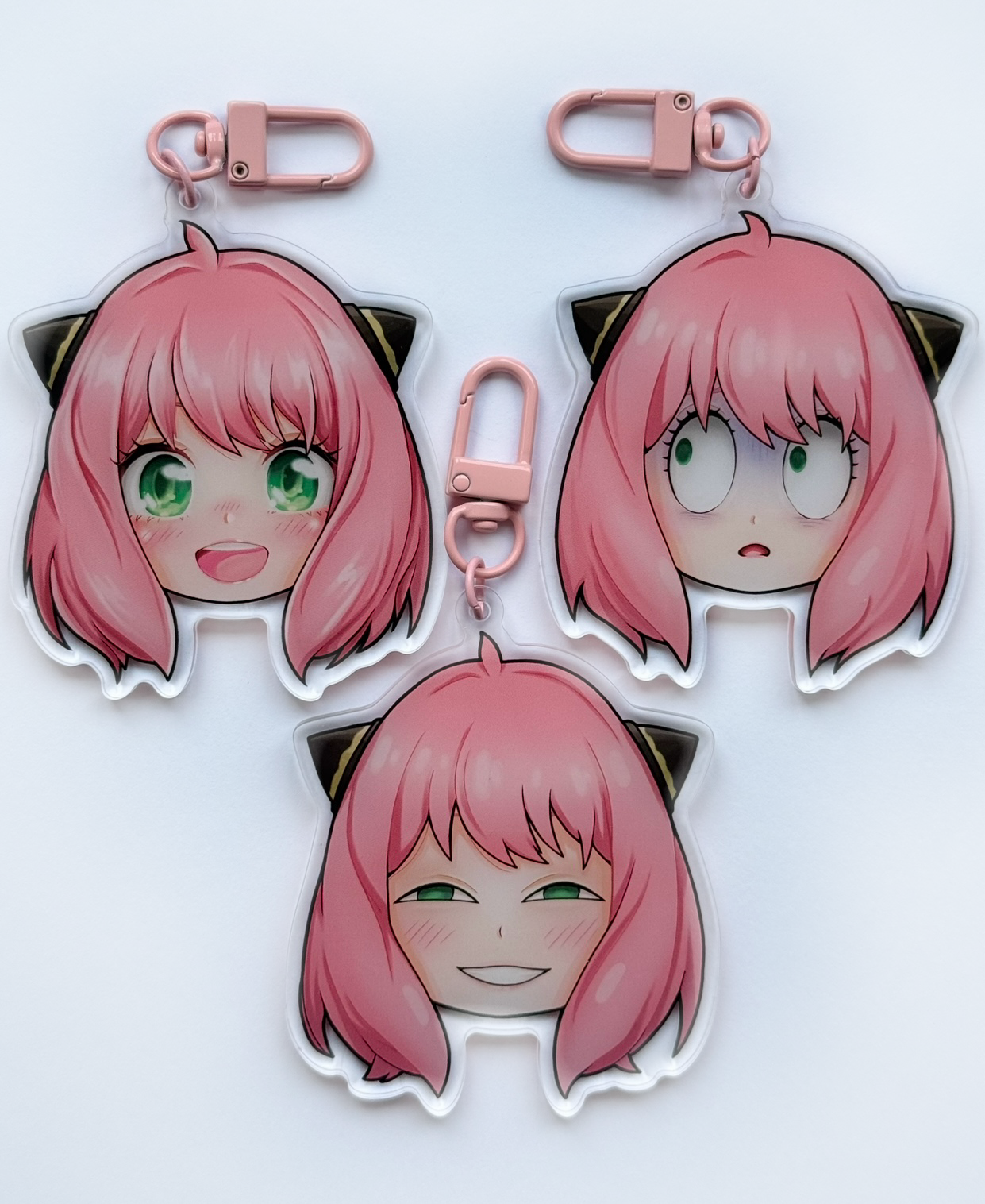 Telepath girl keyrings