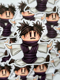 Jumping sorcerer sticker (big brother)