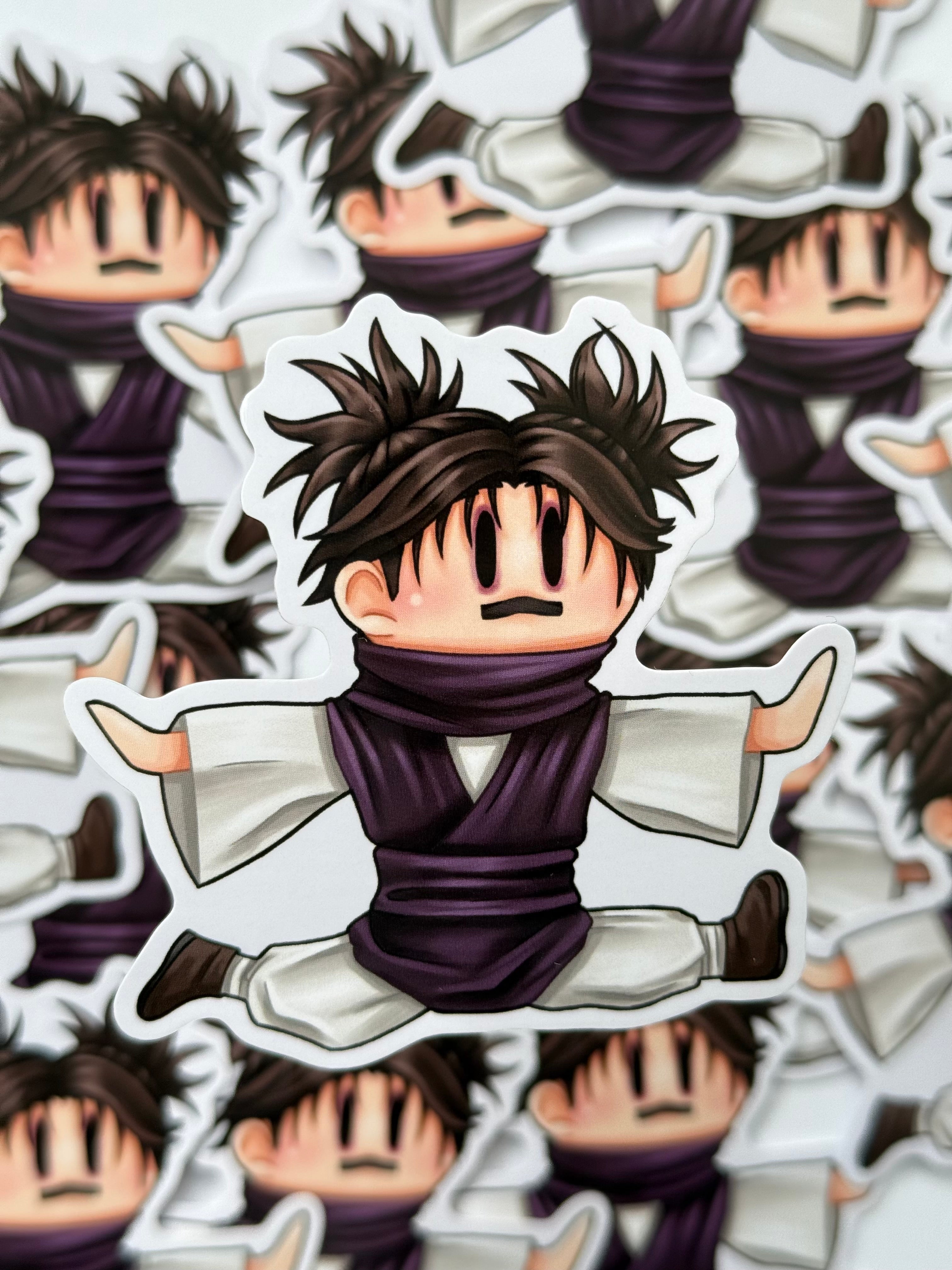 Jumping sorcerer sticker (big brother)