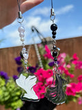 Beta Fish keyring pair