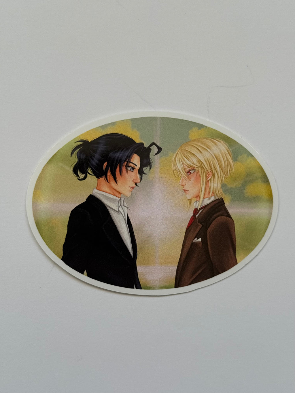 Detective anime sticker