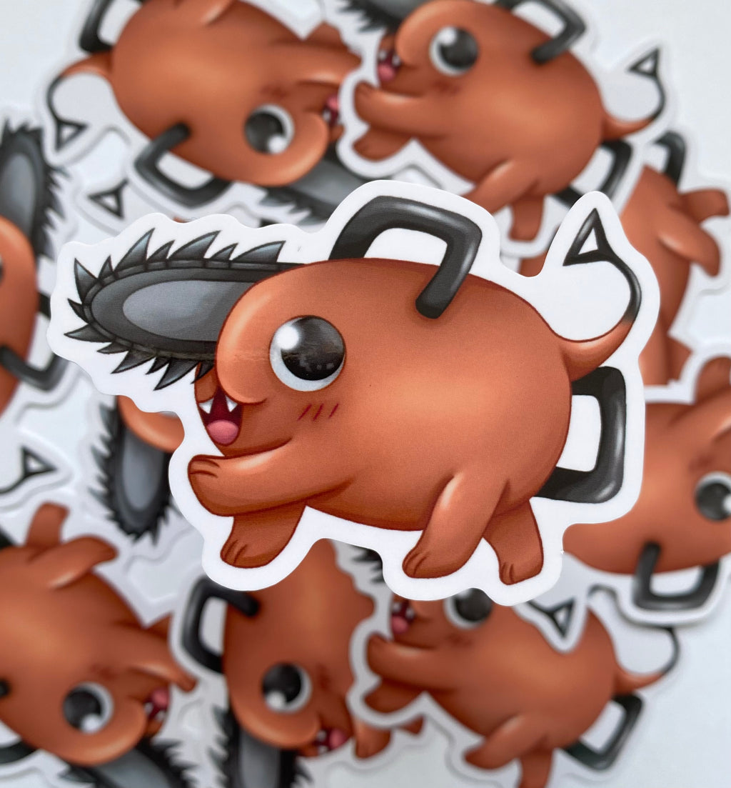 Devil dog sticker