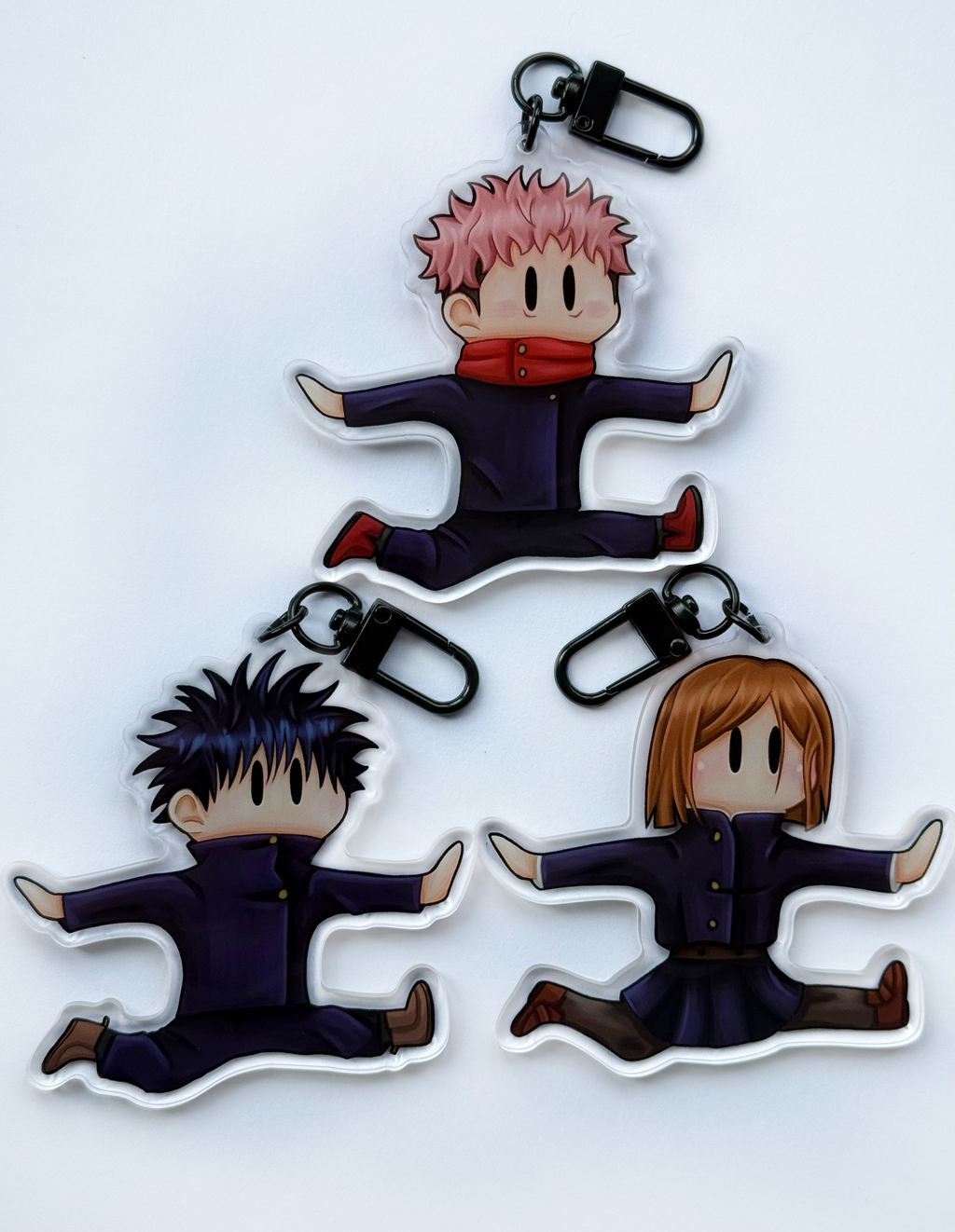 Jumping sorcerer 1st year keyrings