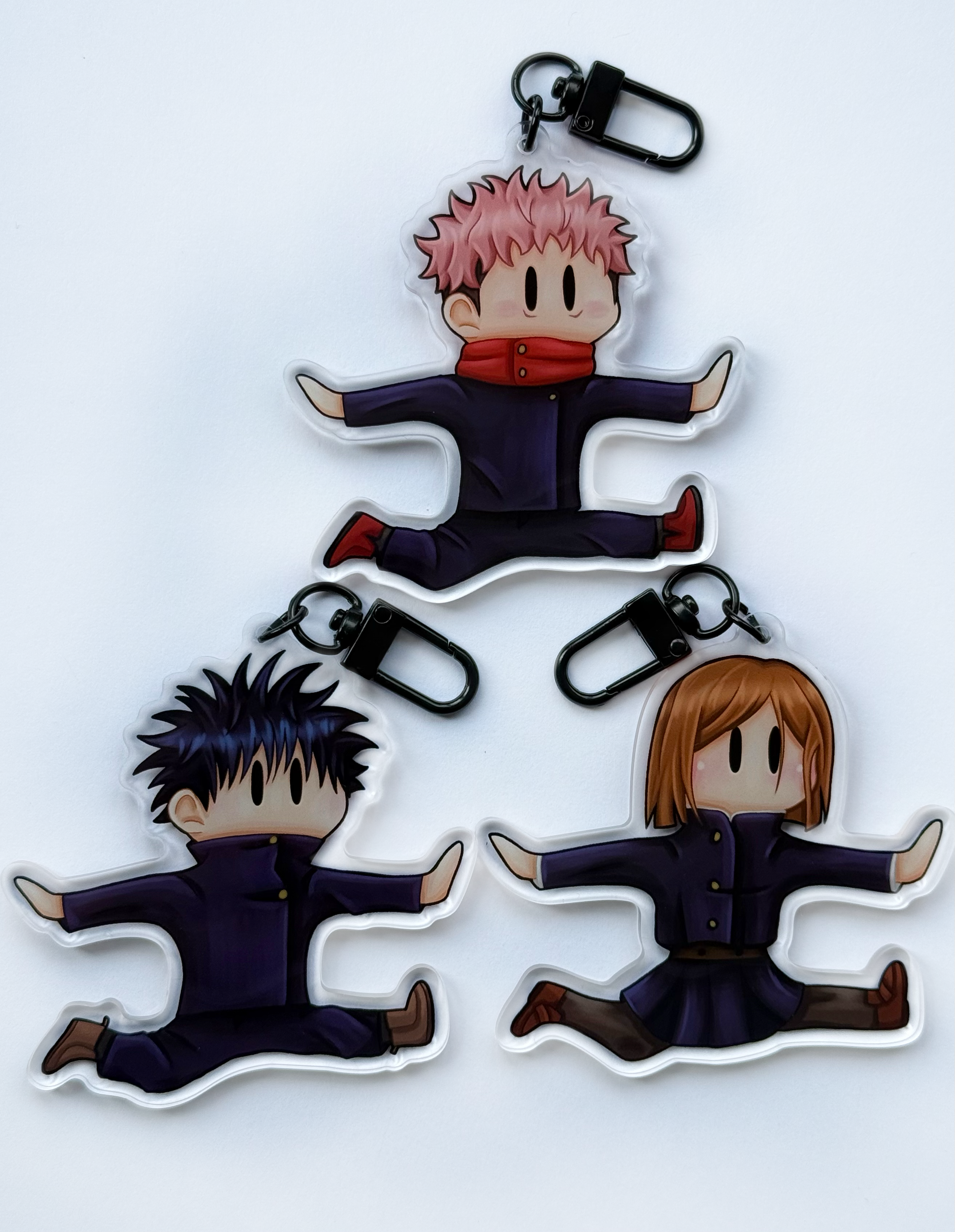 Jumping sorcerer 1st year keyrings