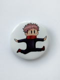 Jumping sorcerer 1st year button badges