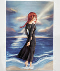 Devil by the ocean print