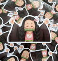 Demon girl sticker