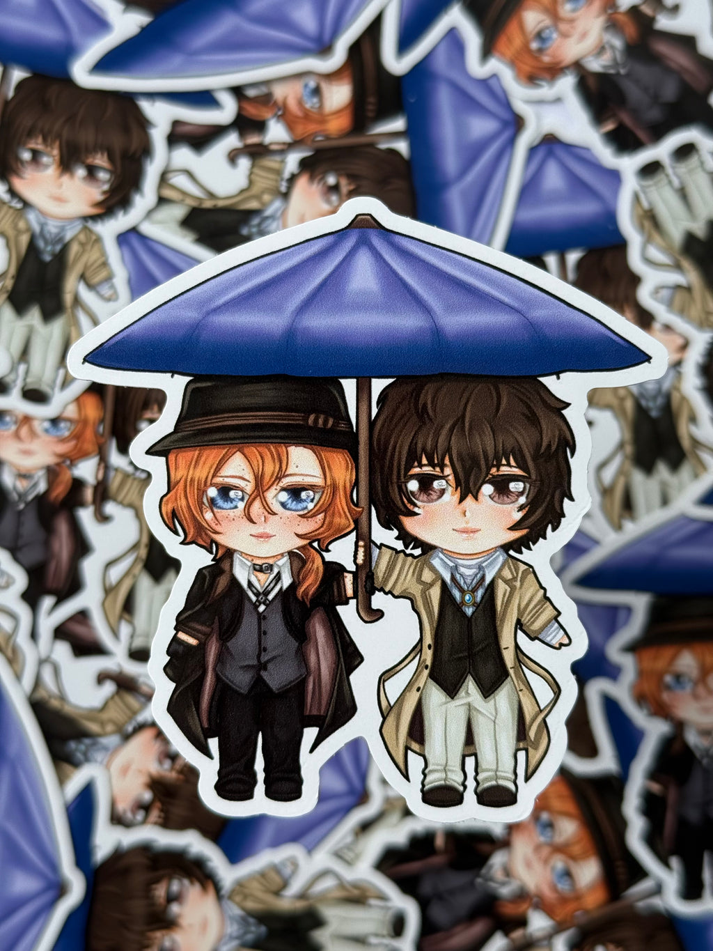 Double black sticker