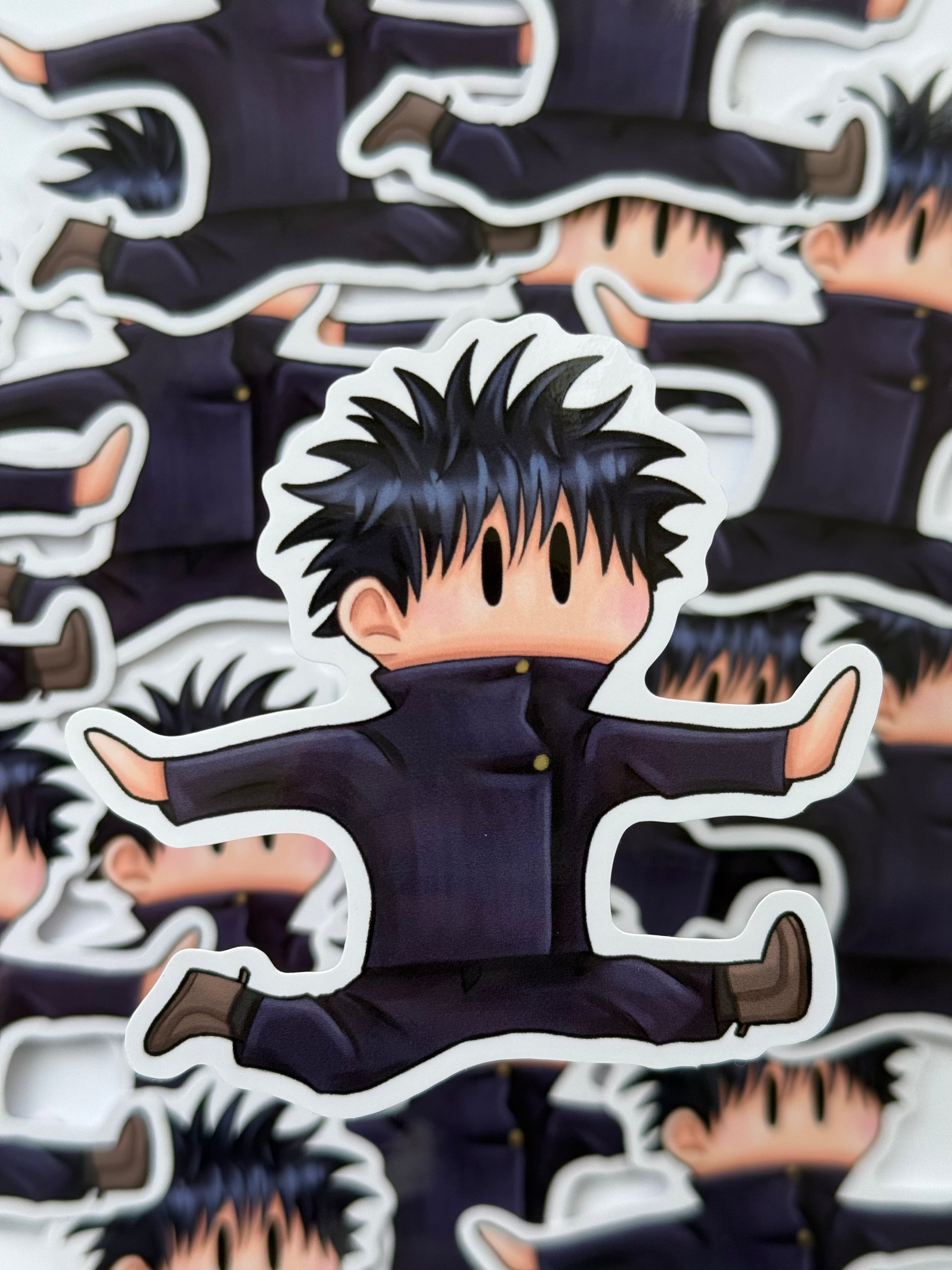Jumping sorcerer sticker (sea urchin)