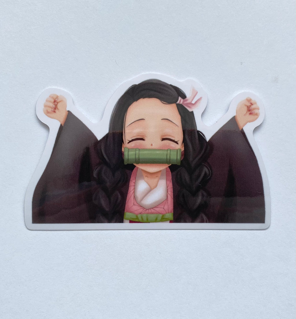 Demon girl sticker