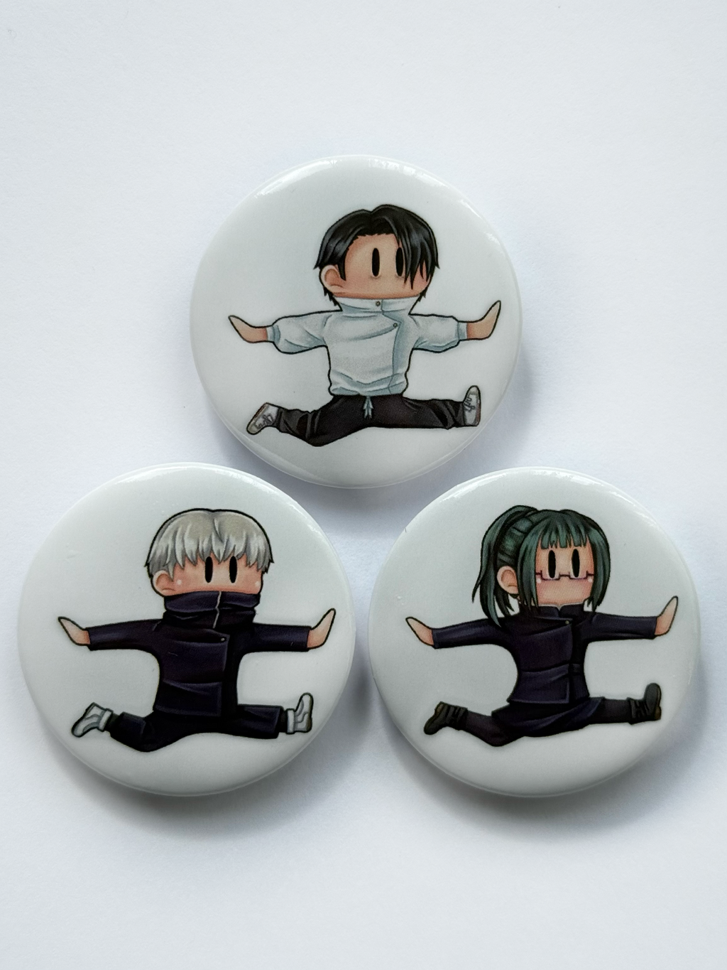 Jumping sorcerer 2nd year button badges