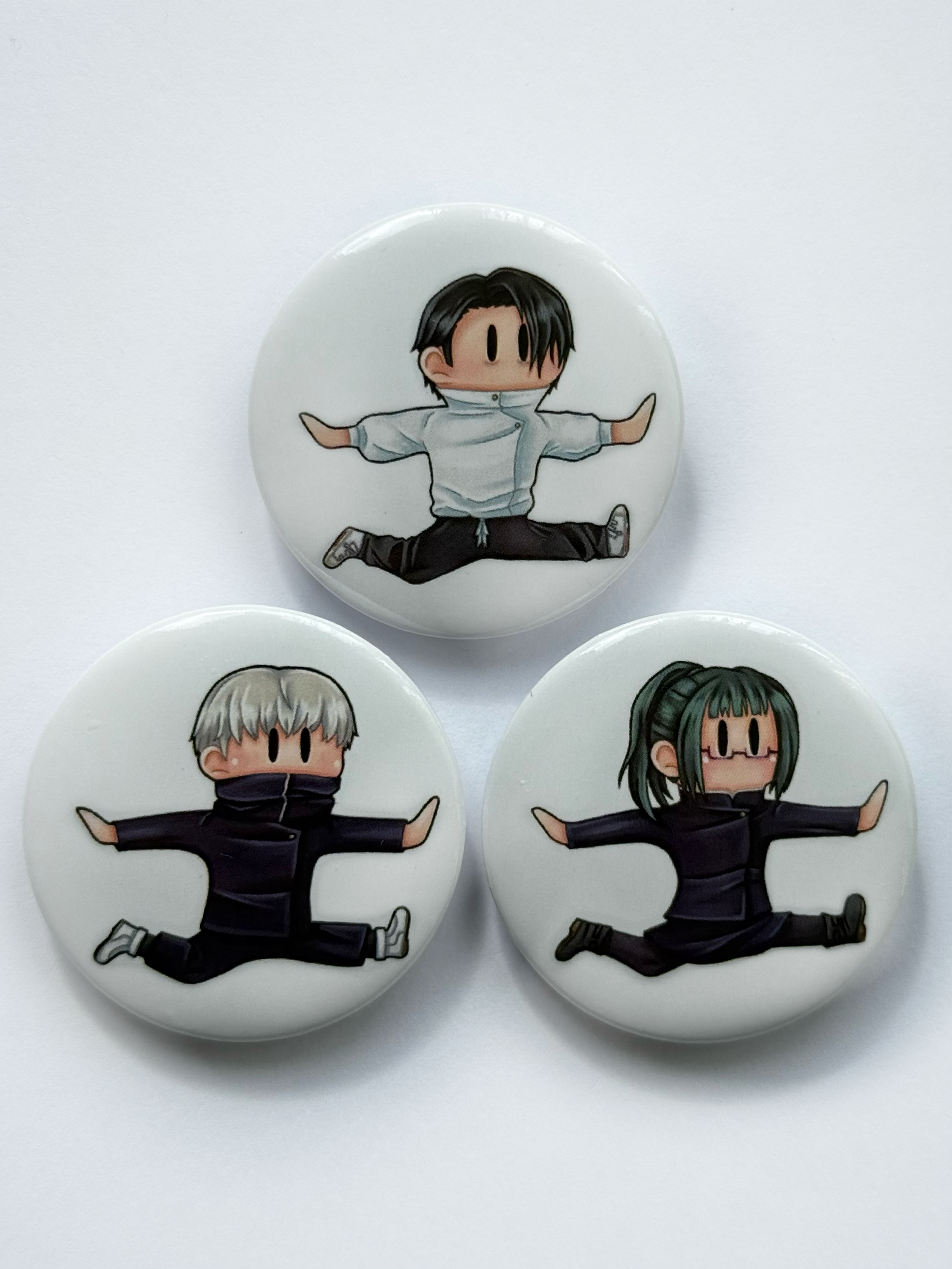 Jumping sorcerer 2nd year button badges