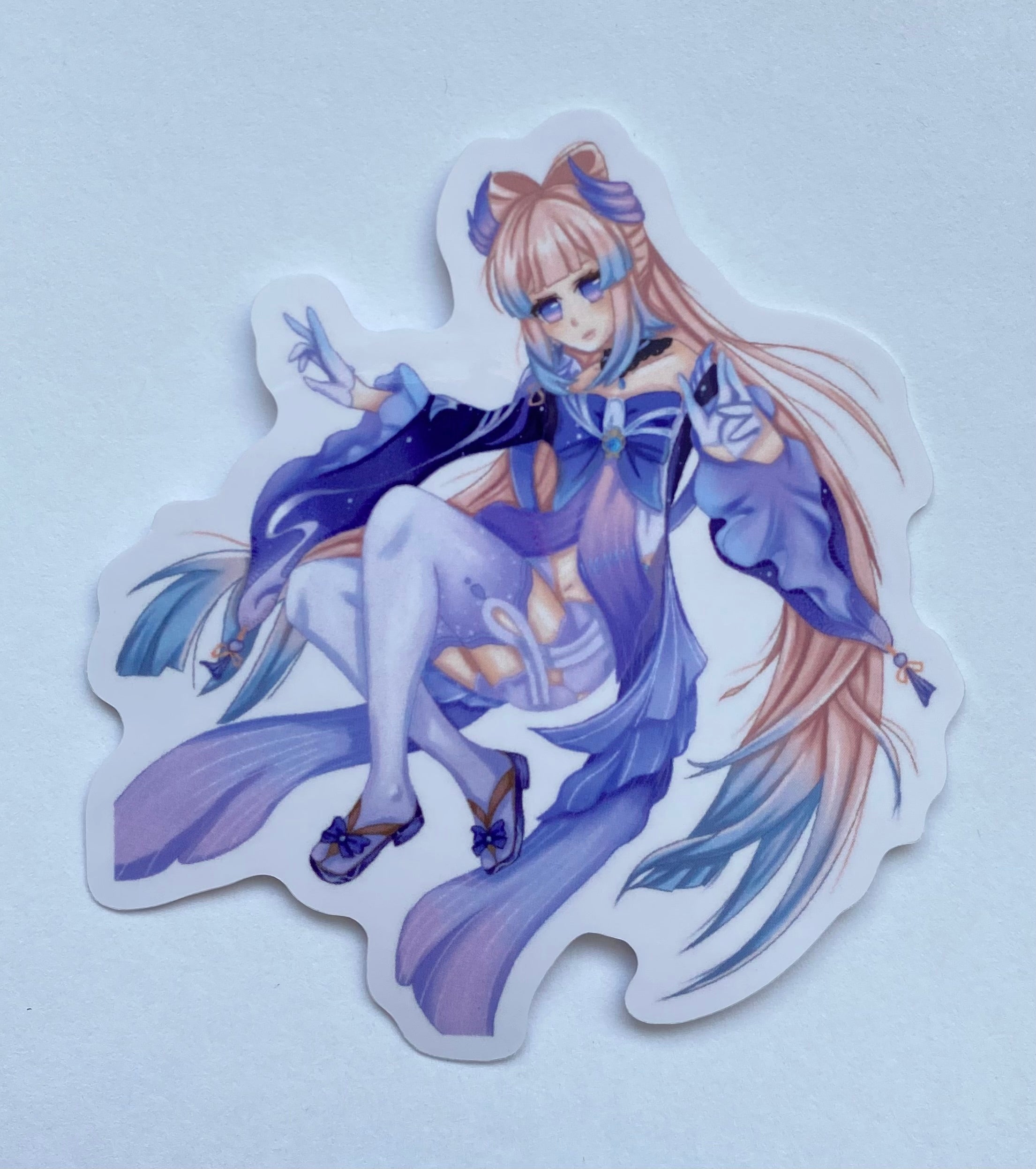 Water girl sticker