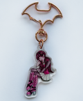 Vampire ghoul keyring