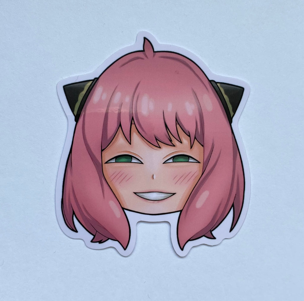 Telepath girl sticker (smug)