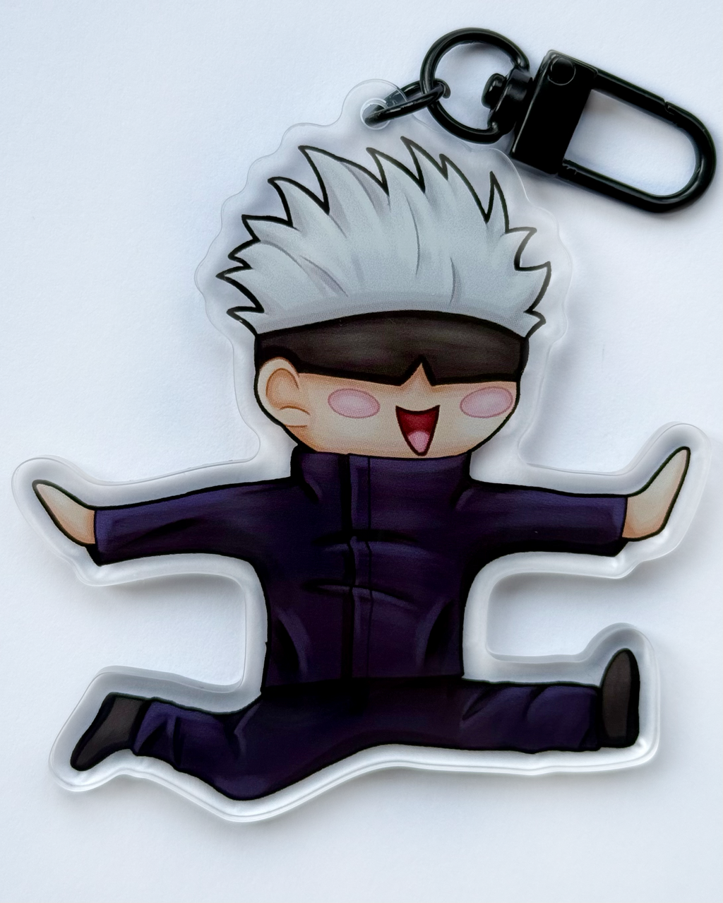 Jumping sorcerer keyrings