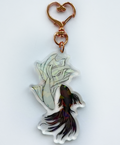 Beta fish keyring