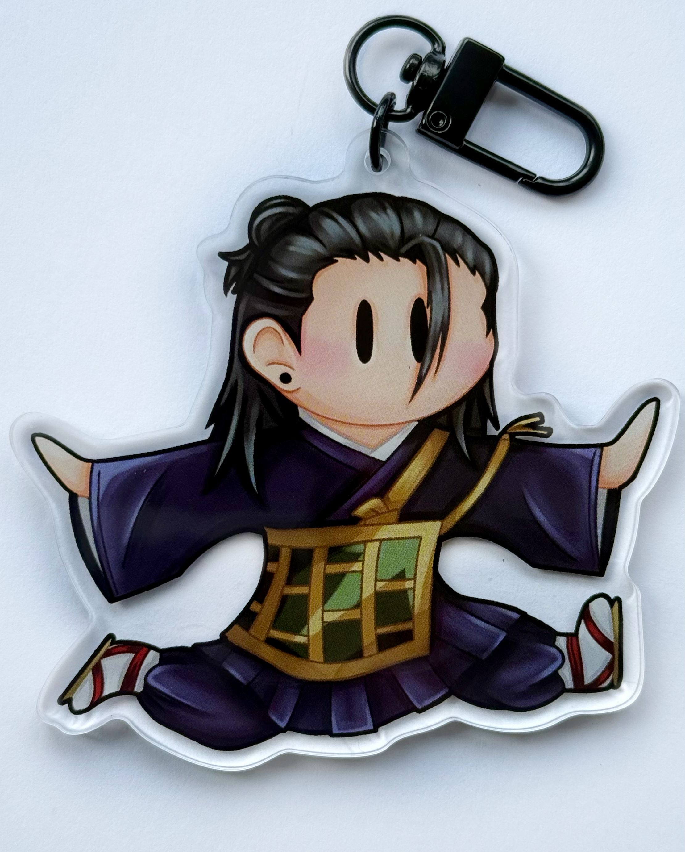 Jumping sorcerer keyrings