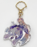 Water girl keyring
