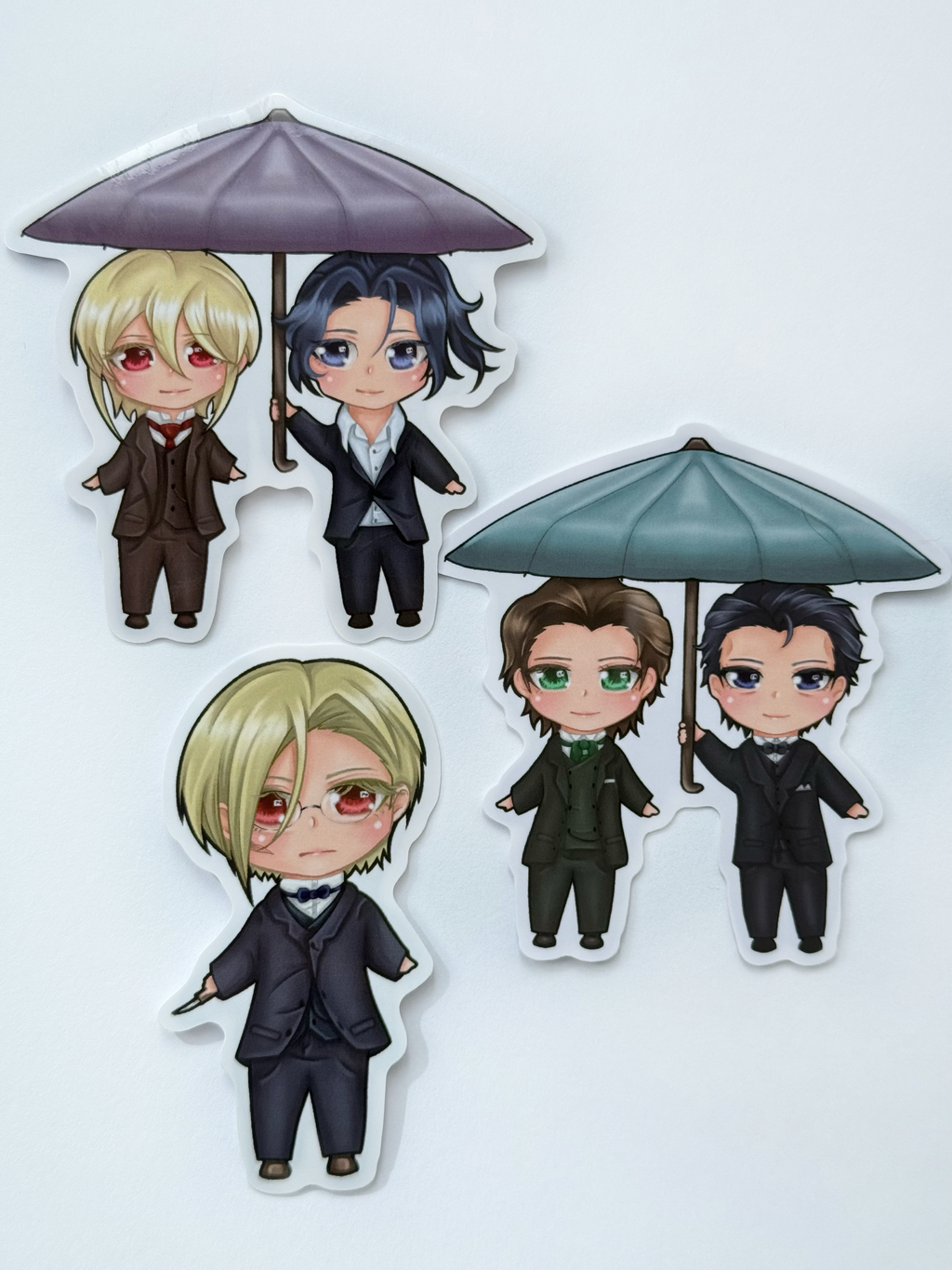 Detective anime stickers