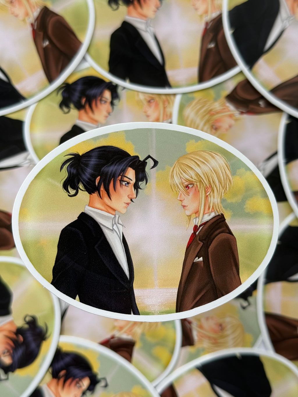 Detective anime sticker